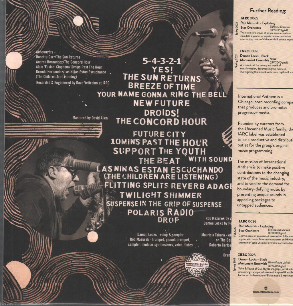 Damon Locks and Rob Mazurek - New Future City Radio - Lp