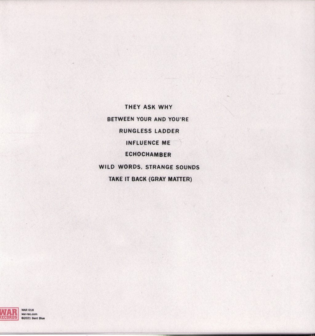 Bent Blue - Between Your And You're - 12 Inch