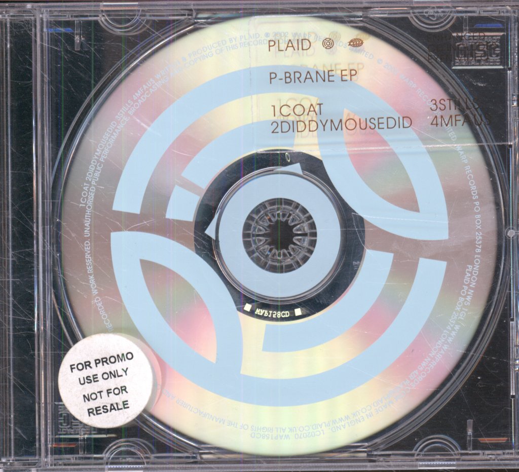 Plaid - P-brane EP - Cd