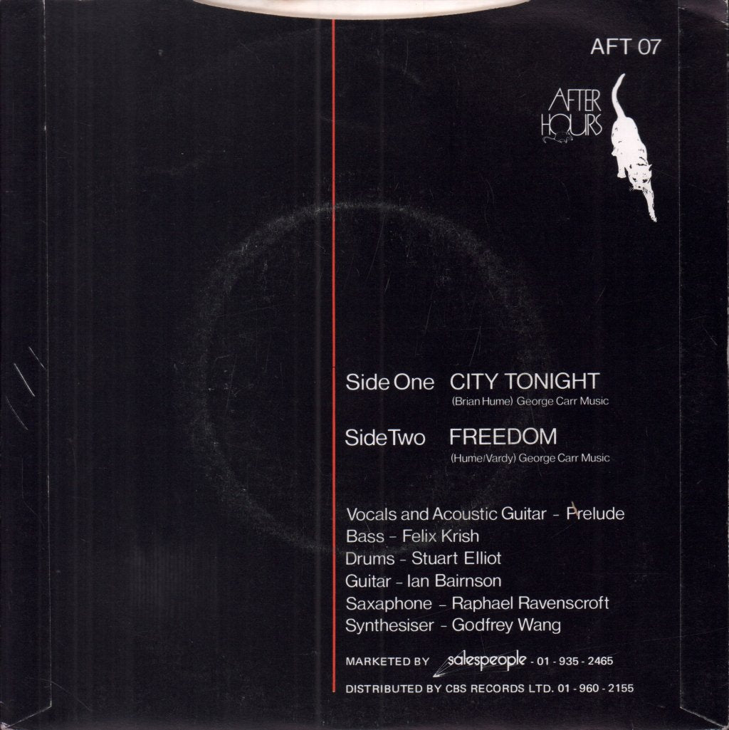 Prelude - City To Night - 7 Inch