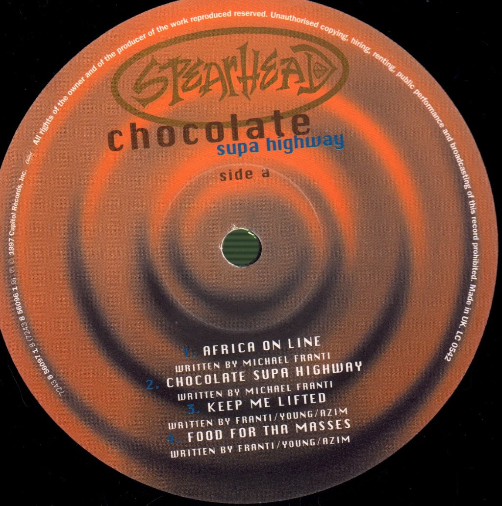 Spearhead - Chocolate Supa Highway - Double Lp