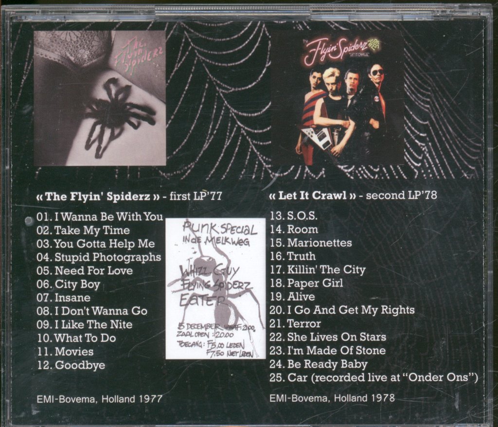 Flyin' Spiderz - Flyin' Spiderz / Let It Crawl - Cd