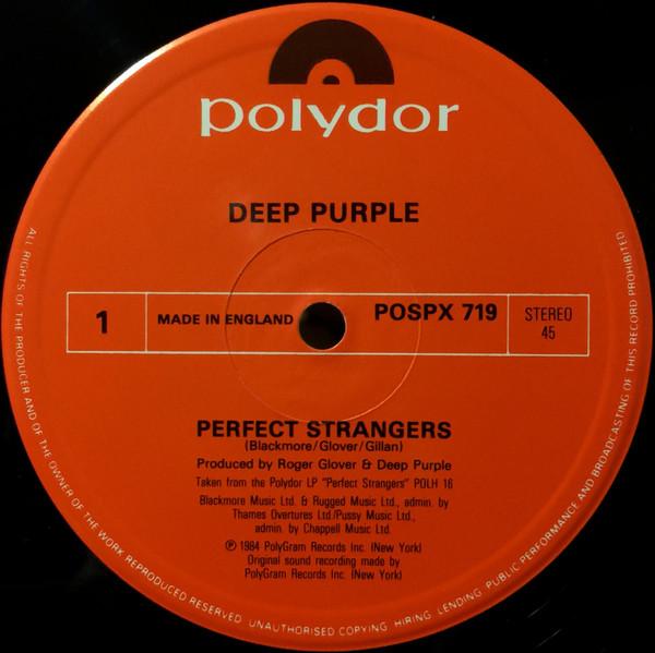 Deep Purple - Perfect Strangers - 12 Inch