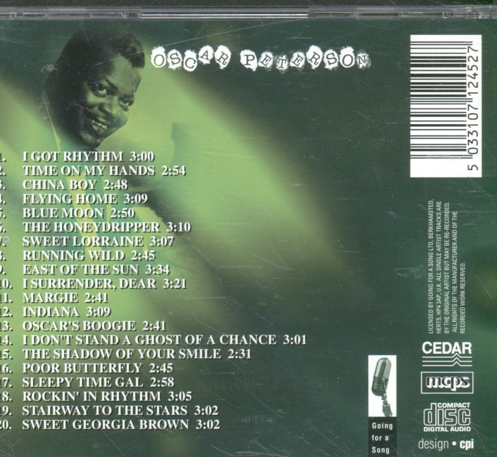 Oscar Peterson - All Time Jazz Favourites - Cd