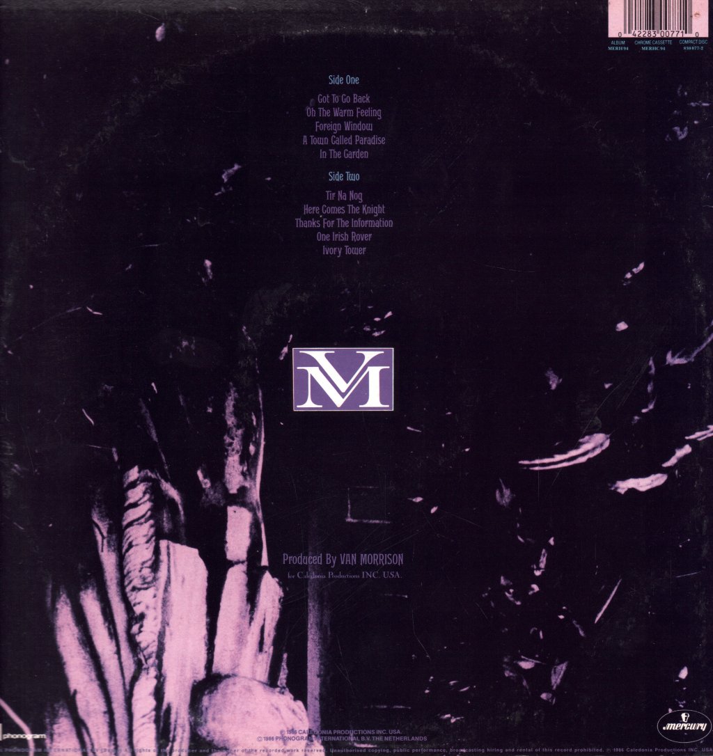 Van Morrison - No Guru No Method No Teacher - Lp