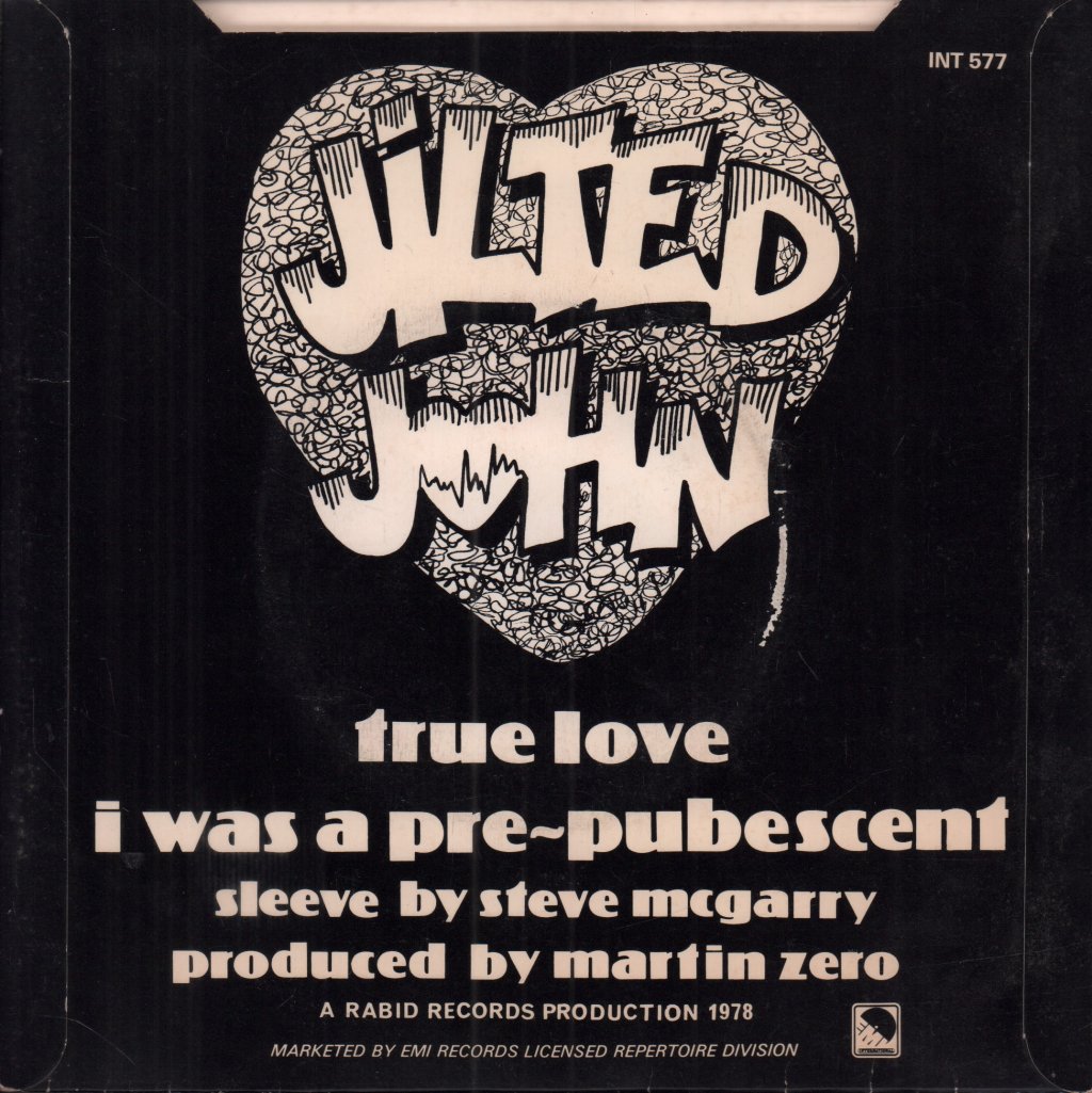 Jilted John - True Love - 7 Inch