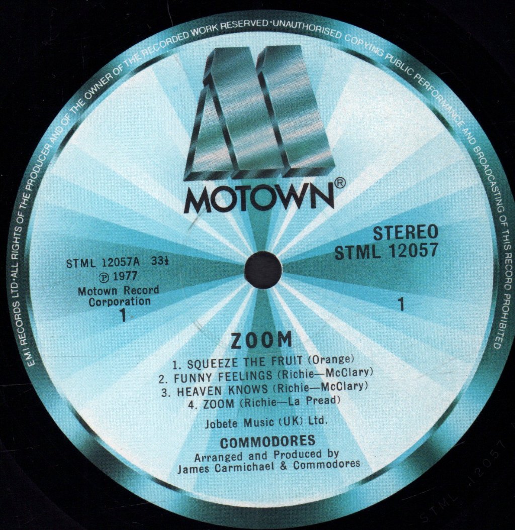 Commodores - Zoom - Lp