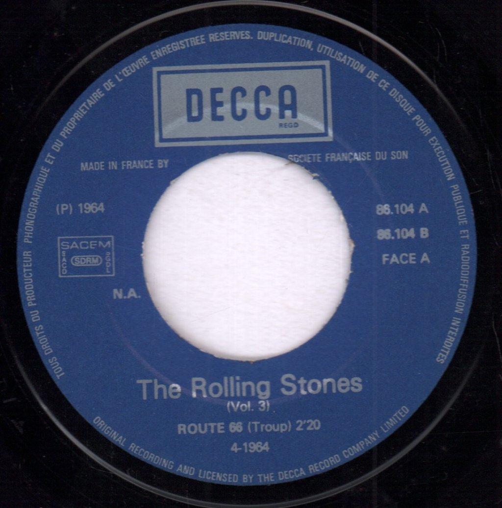 Rolling Stones - Route 66 - 7 Inch