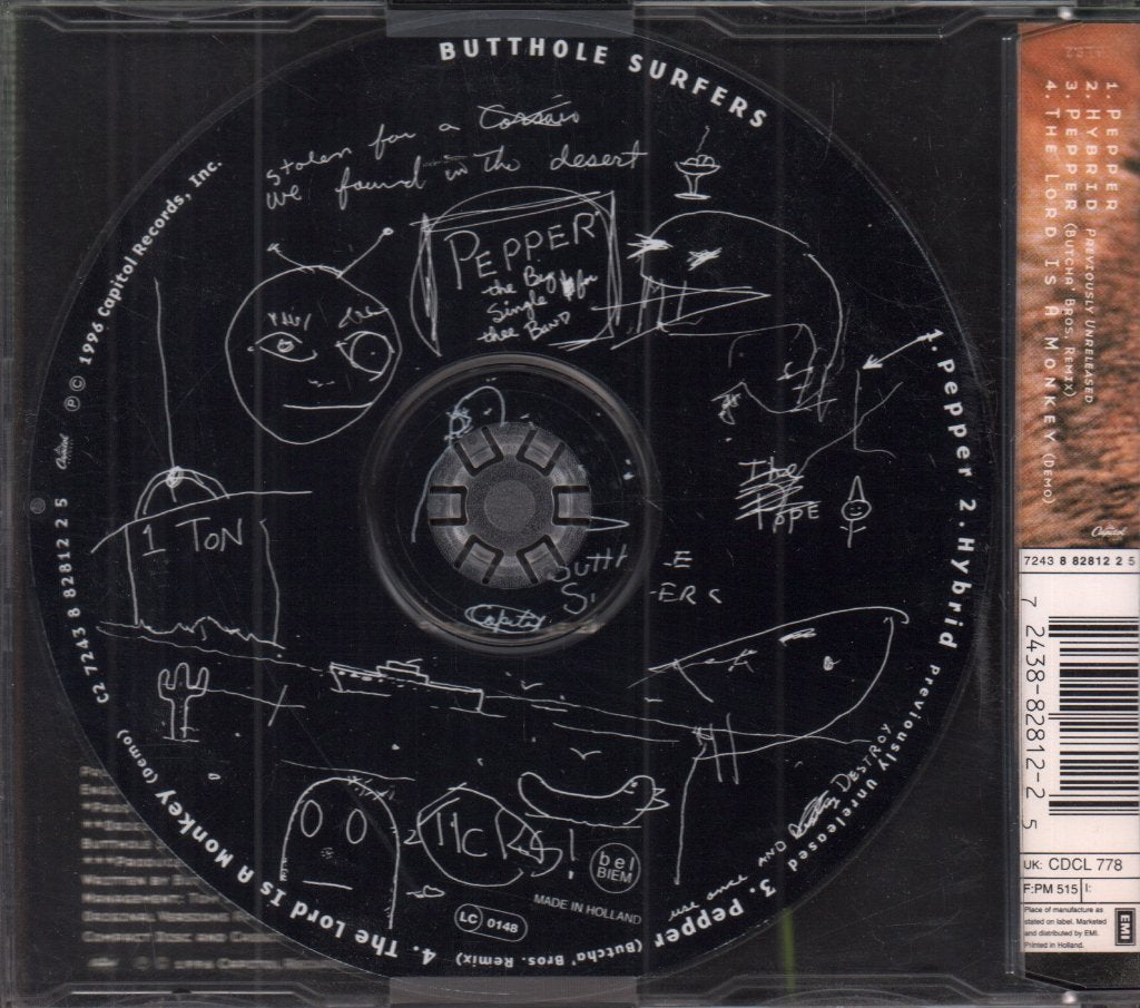 Butthole Surfers - Pepper - Cd