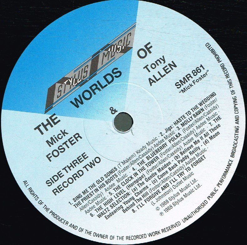 Foster And Allen - Worlds Of - Double Lp