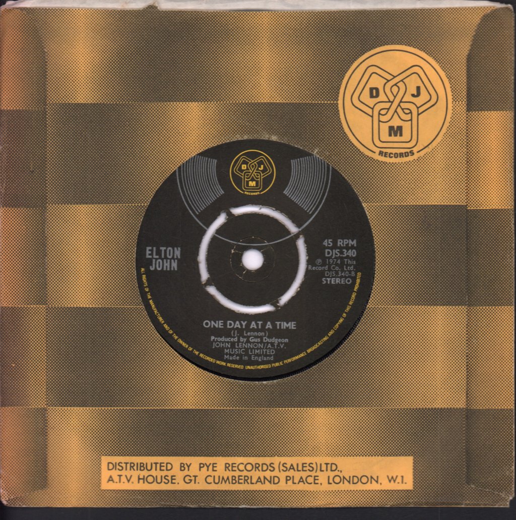 Elton John - Lucy In The Sky With Diamonds - 7 Inch