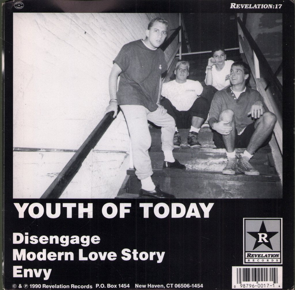 Youth Of Today - Youth Of Today - 7 Inch