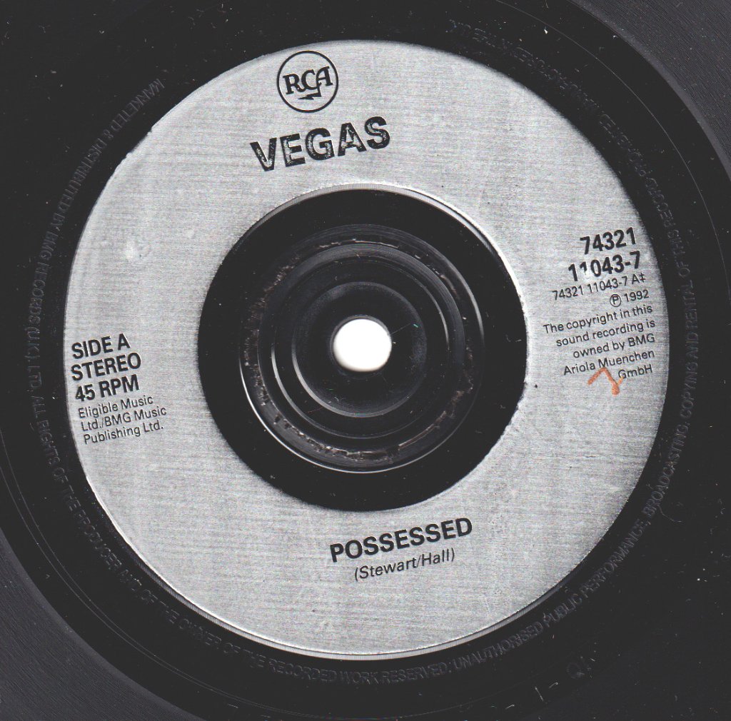 Vegas - Possessed - 7 Inch