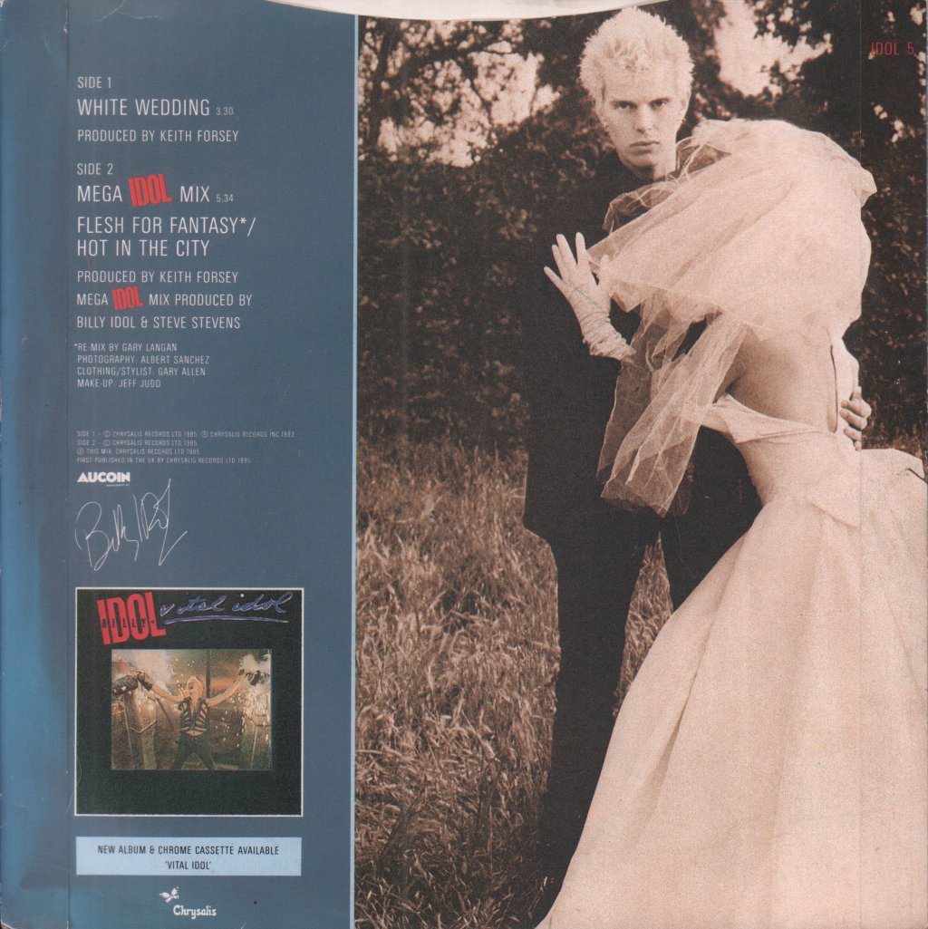 Billy Idol - White Wedding - 7 Inch
