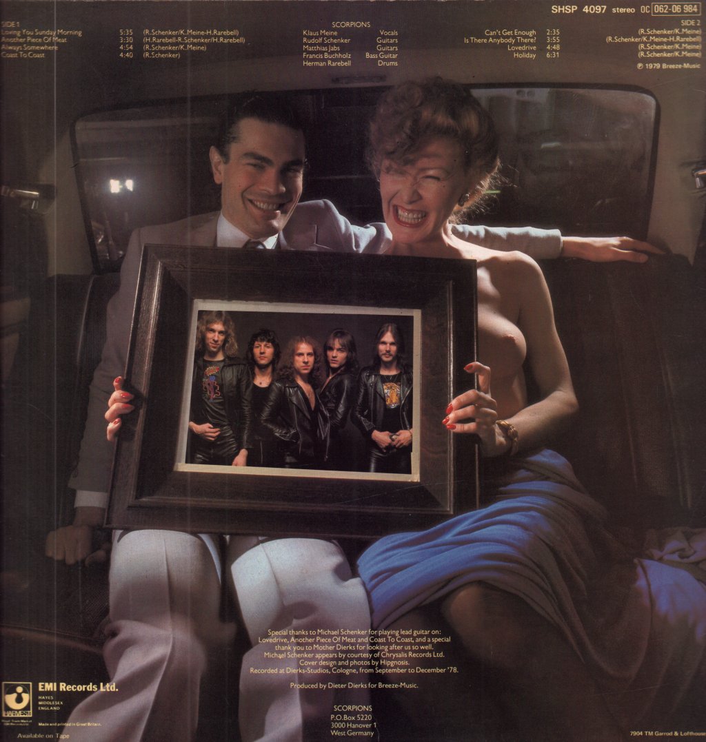 Scorpions - Lovedrive - Lp
