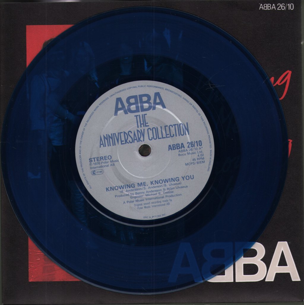 ABBA - Knowing Me Knowing You - 7 Inch