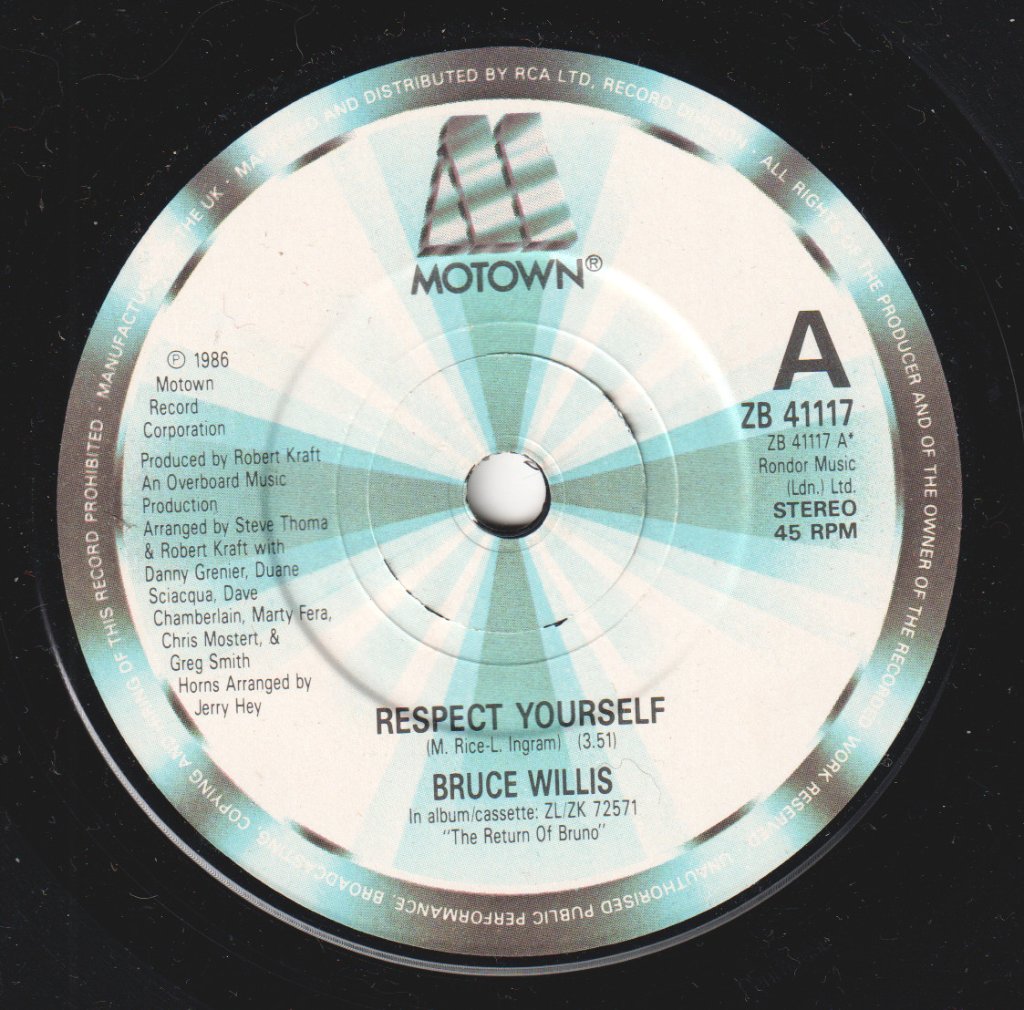 Bruce Willis - Respect Yourself - 7 Inch