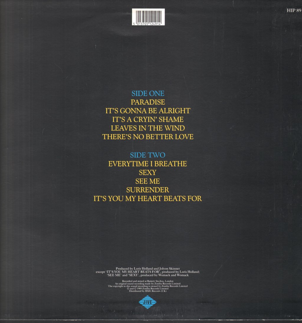 Ruby Turner - Paradise - Lp