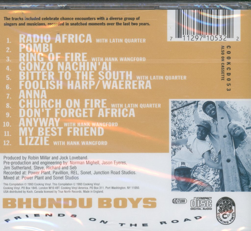 Bhundu Boys - Friends On The Road - Cd