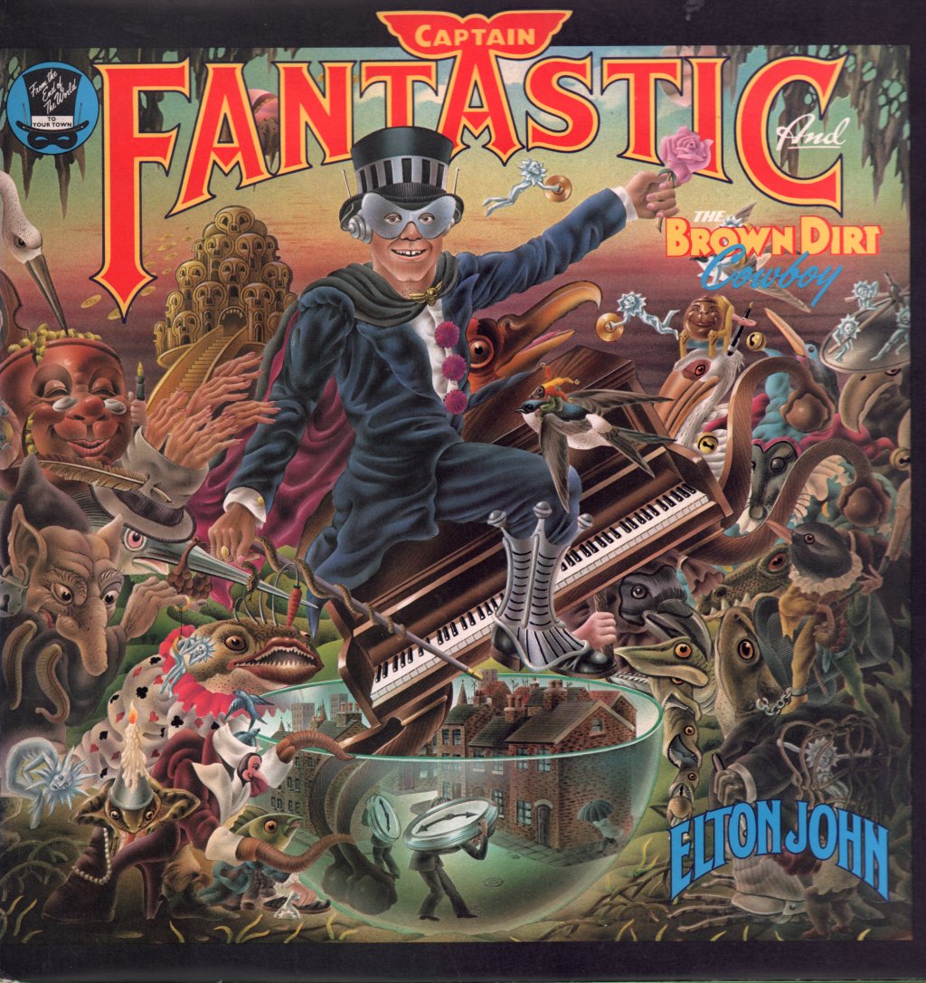 Elton John - Captain Fantastic - Lp