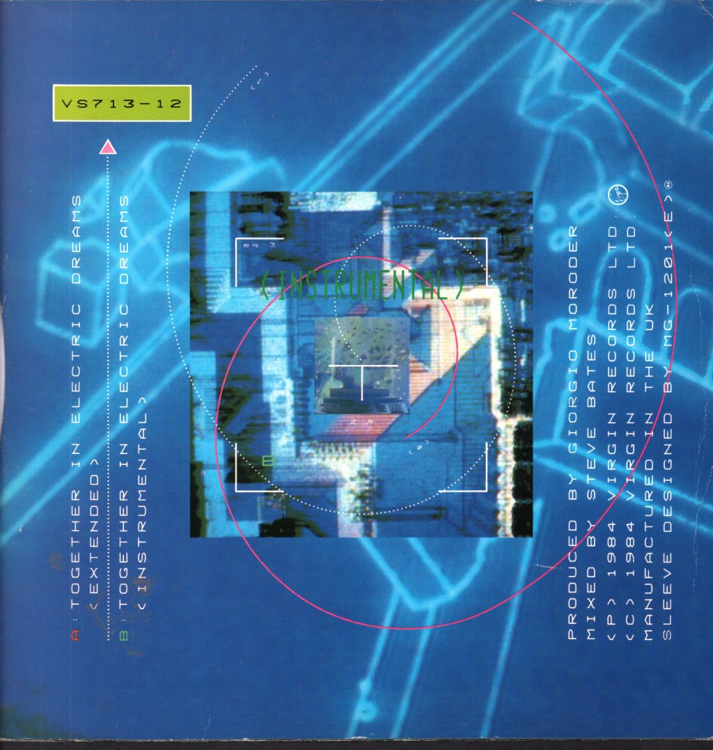 Giorgio Moroder With Philip Oakey - Together In Electric Dreams - 12 Inch
