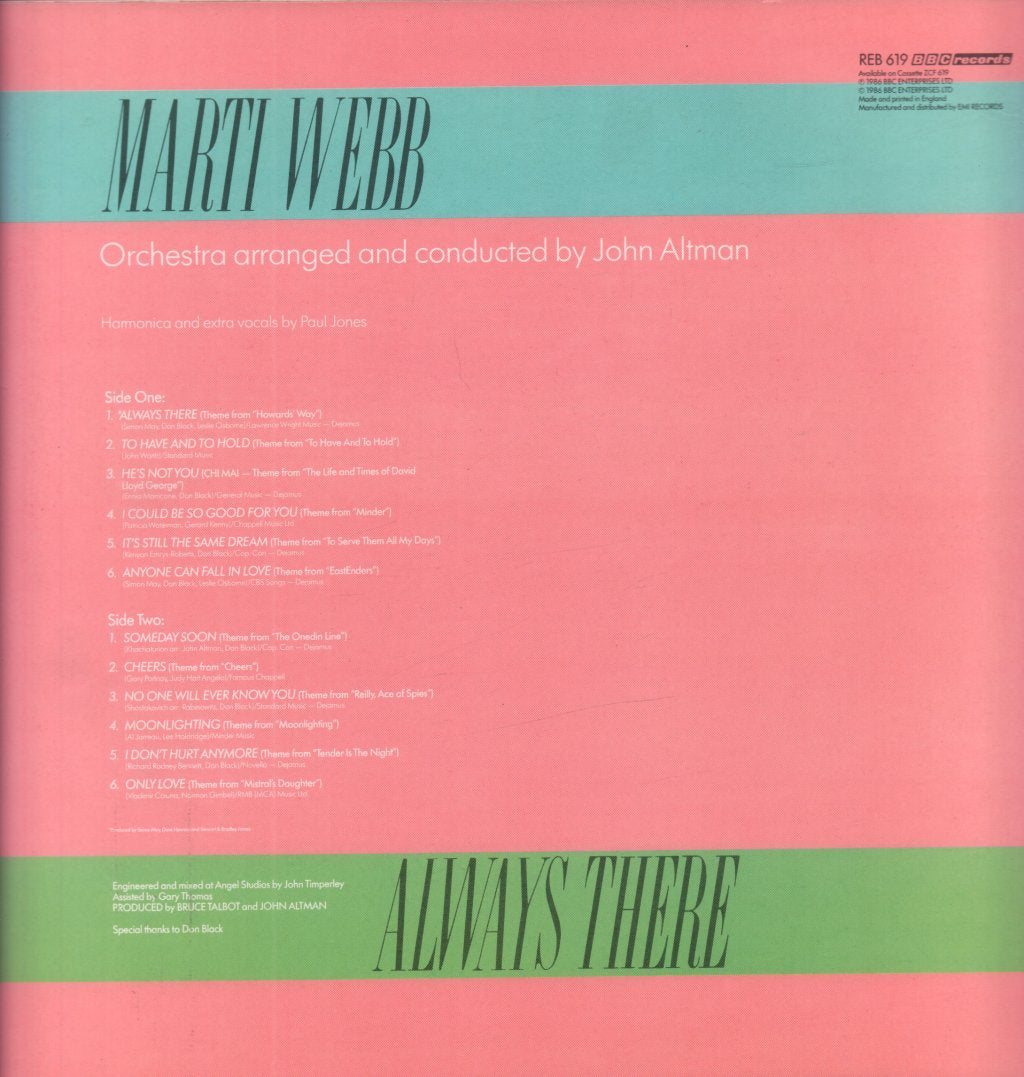 Marti Webb - Always There - Lp