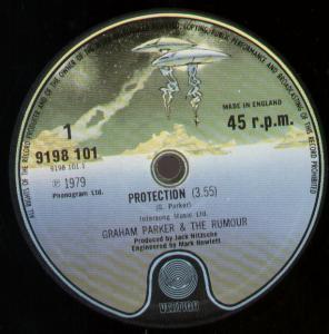 Graham Parker And The Rumour - Protection - 12 Inch