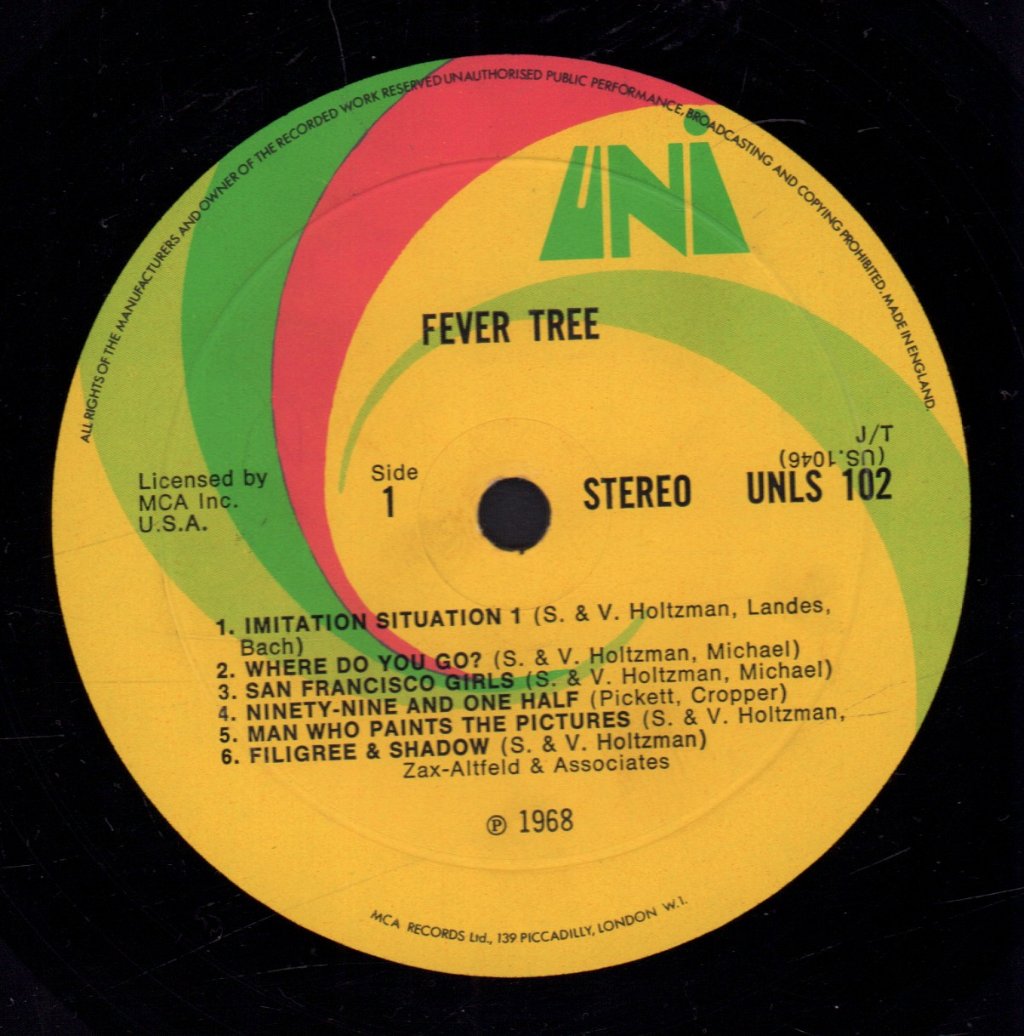 Fever Tree (Us Psych Group) - Fever Tree - Lp