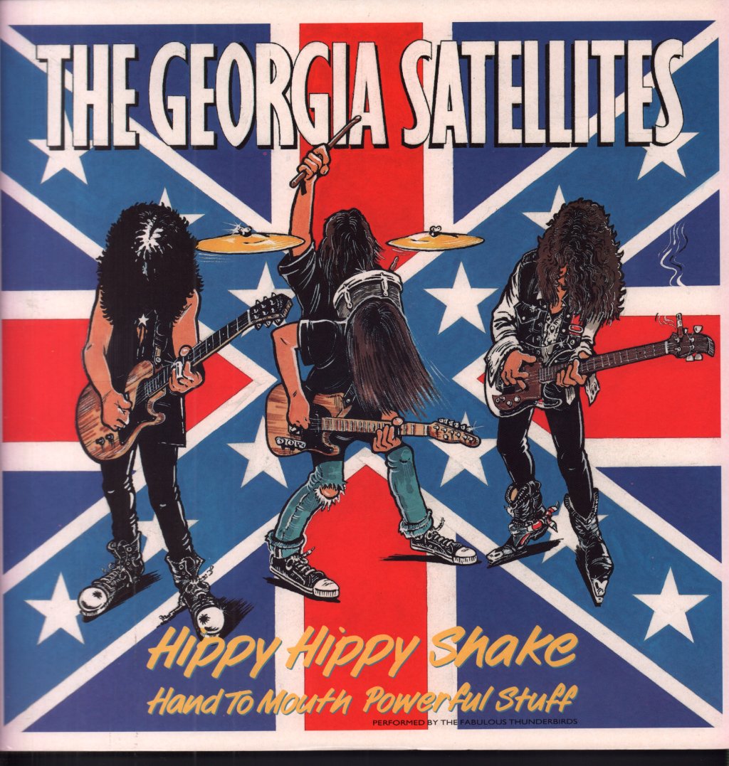 Georgia Satellites / Fabulous Thunderbirds - Hippy Hippy Shake - 12 Inch