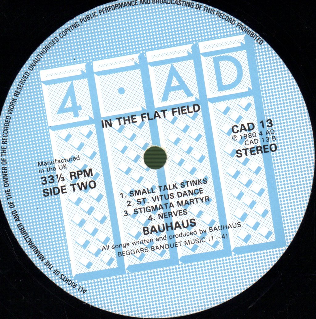 Bauhaus - In The Flat Field - Lp