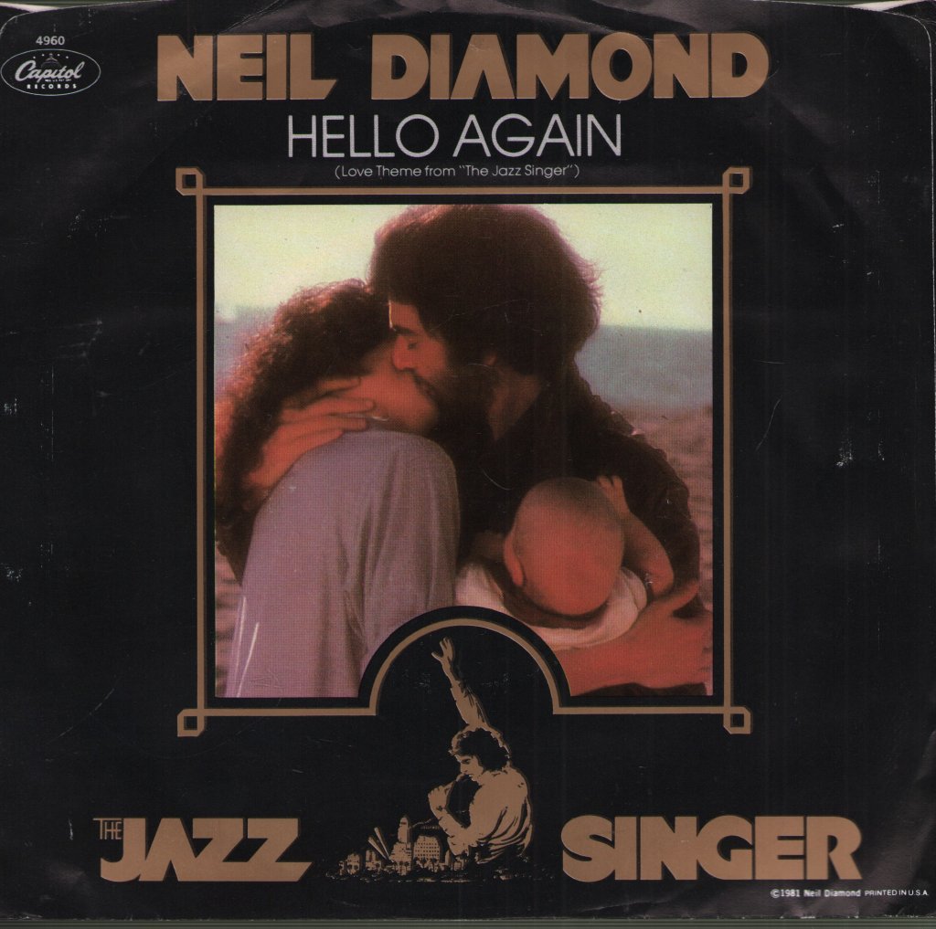 Neil Diamond - Hello Again - 7 Inch