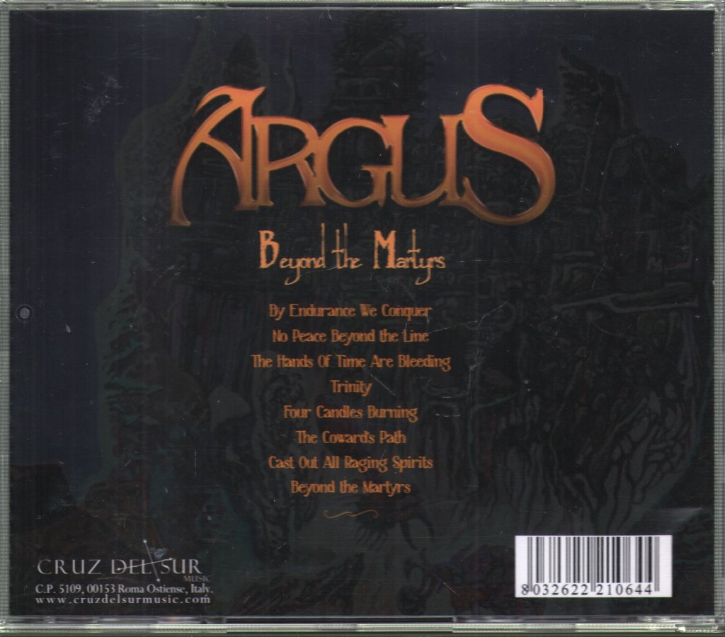 Argus - Beyond The Martyrs - Cd