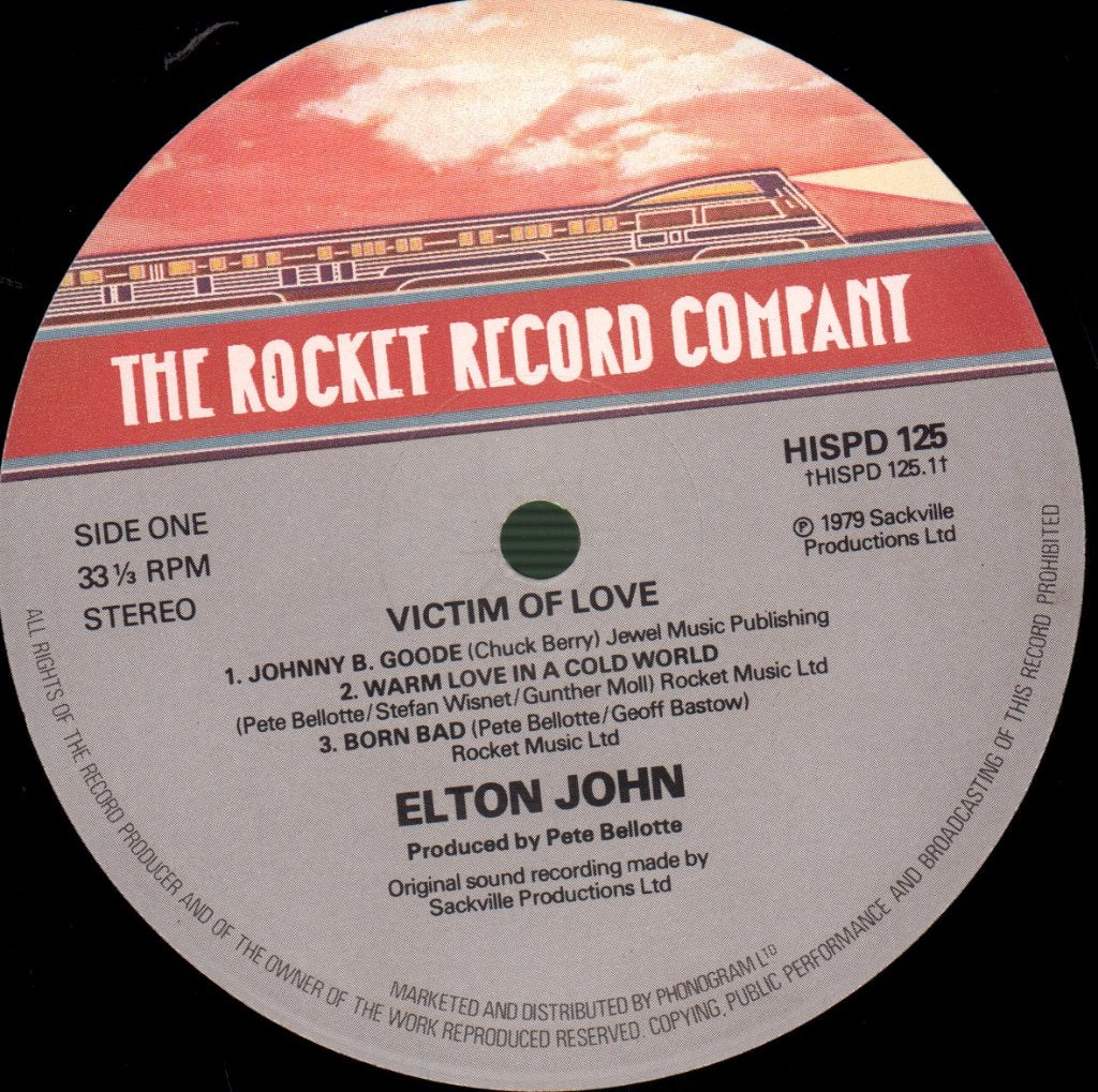 Elton John - Victim Of Love - Lp