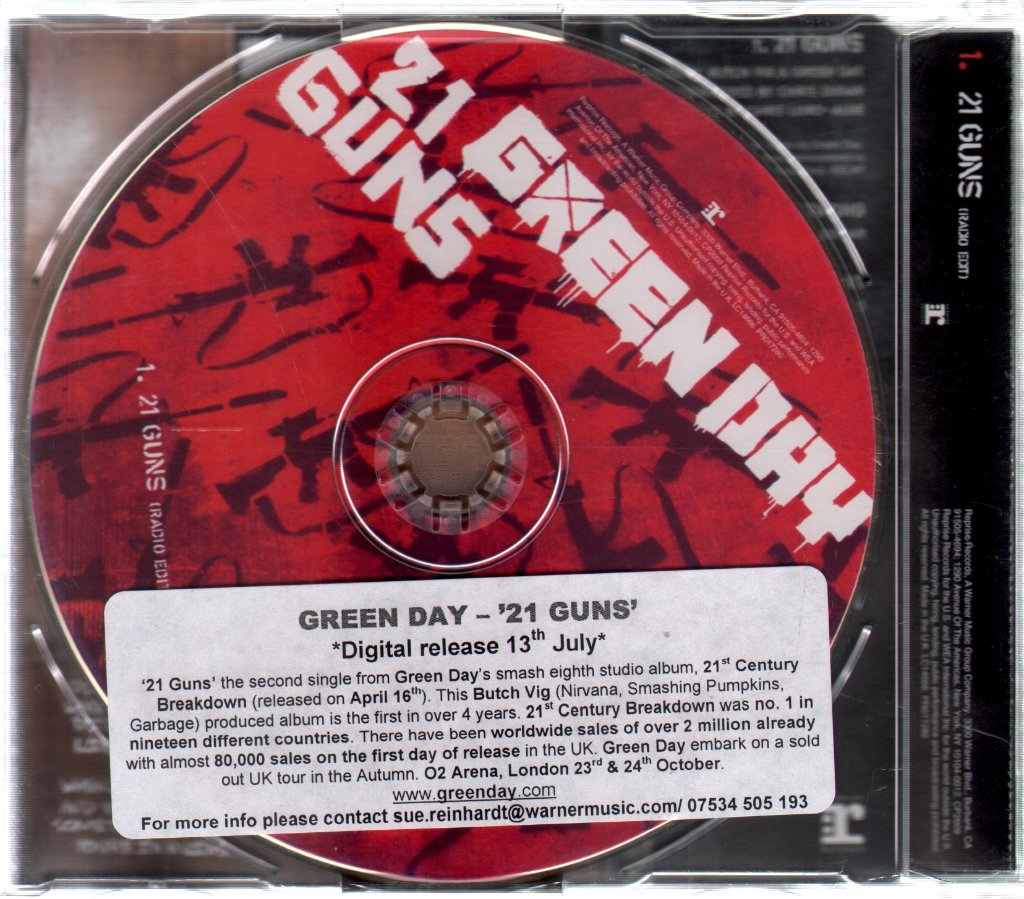 Green Day - 21 Guns - Cdr