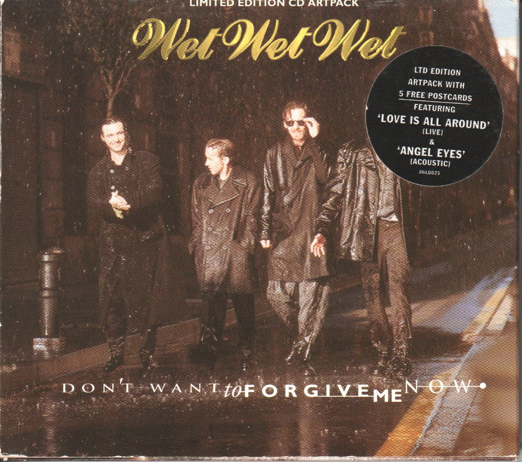 Wet Wet Wet - Don't Want To Forgive Me Now - Cd