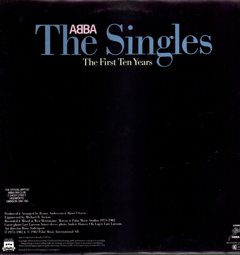 ABBA - Singles - Double Lp