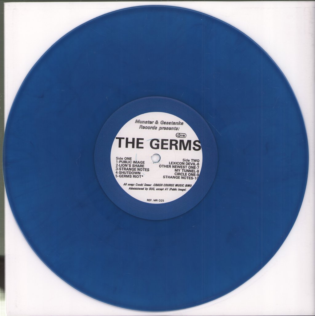 Germs (Punk Group) - Cat's Clause - 10 Inch