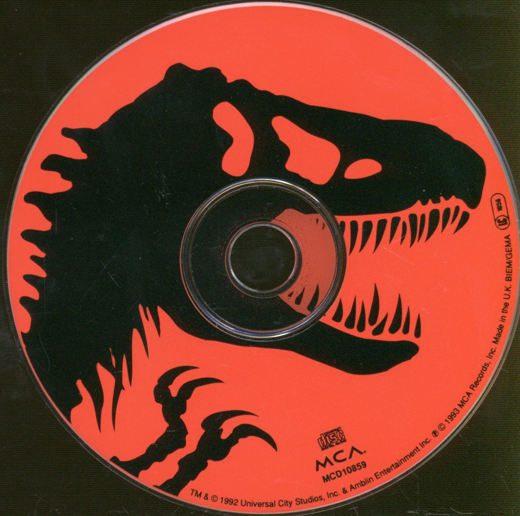 John Williams - Jurassic Park - Music From The Original Motion Picture Soundtrack - Cd