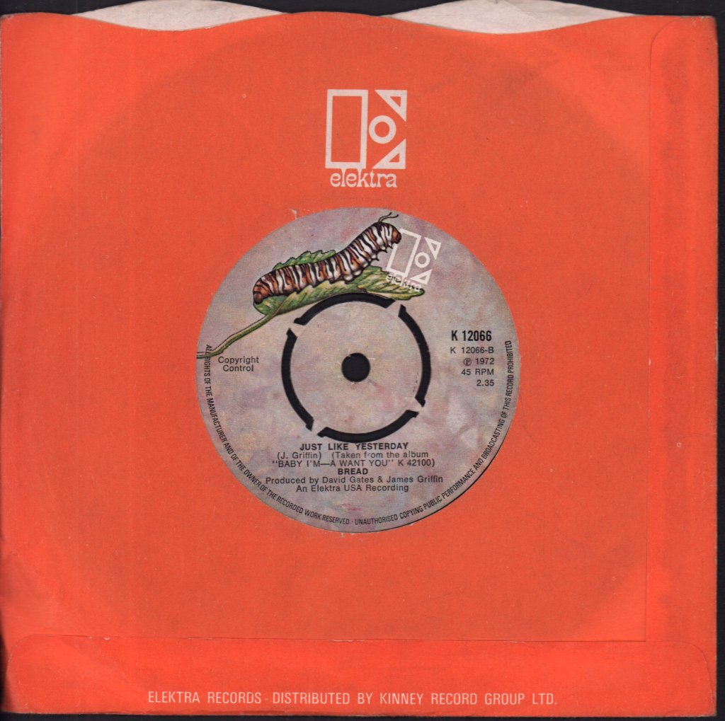 Bread - Guitar Man - 7 Inch