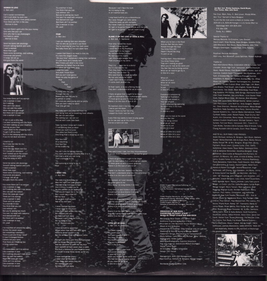 Bon Jovi - Keep The Faith - Lp