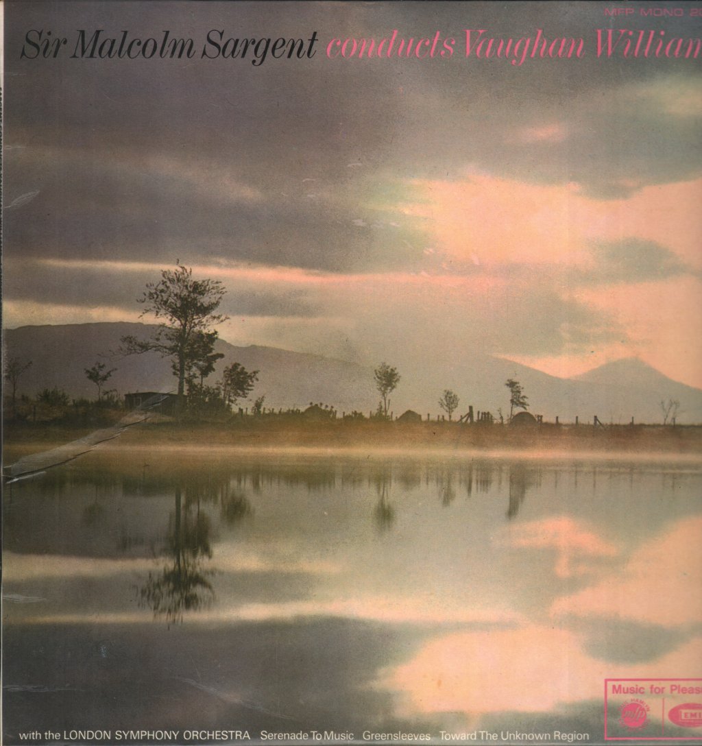 Sir Malcolm Sargent / London Symphony Orchestra - Sir Malcolm Sargent Conducts Vaughan Williams - Lp