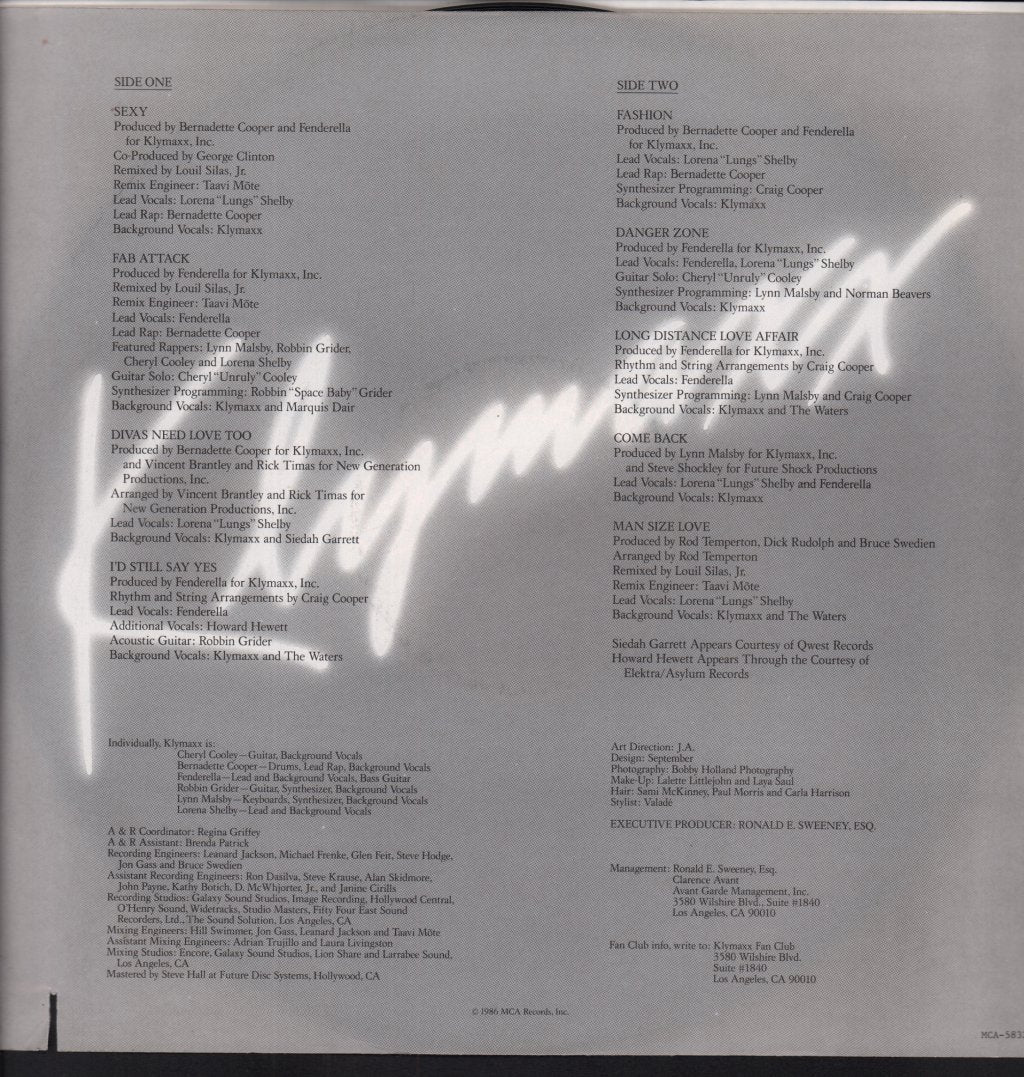 Klymaxx - Klymaxx - Lp