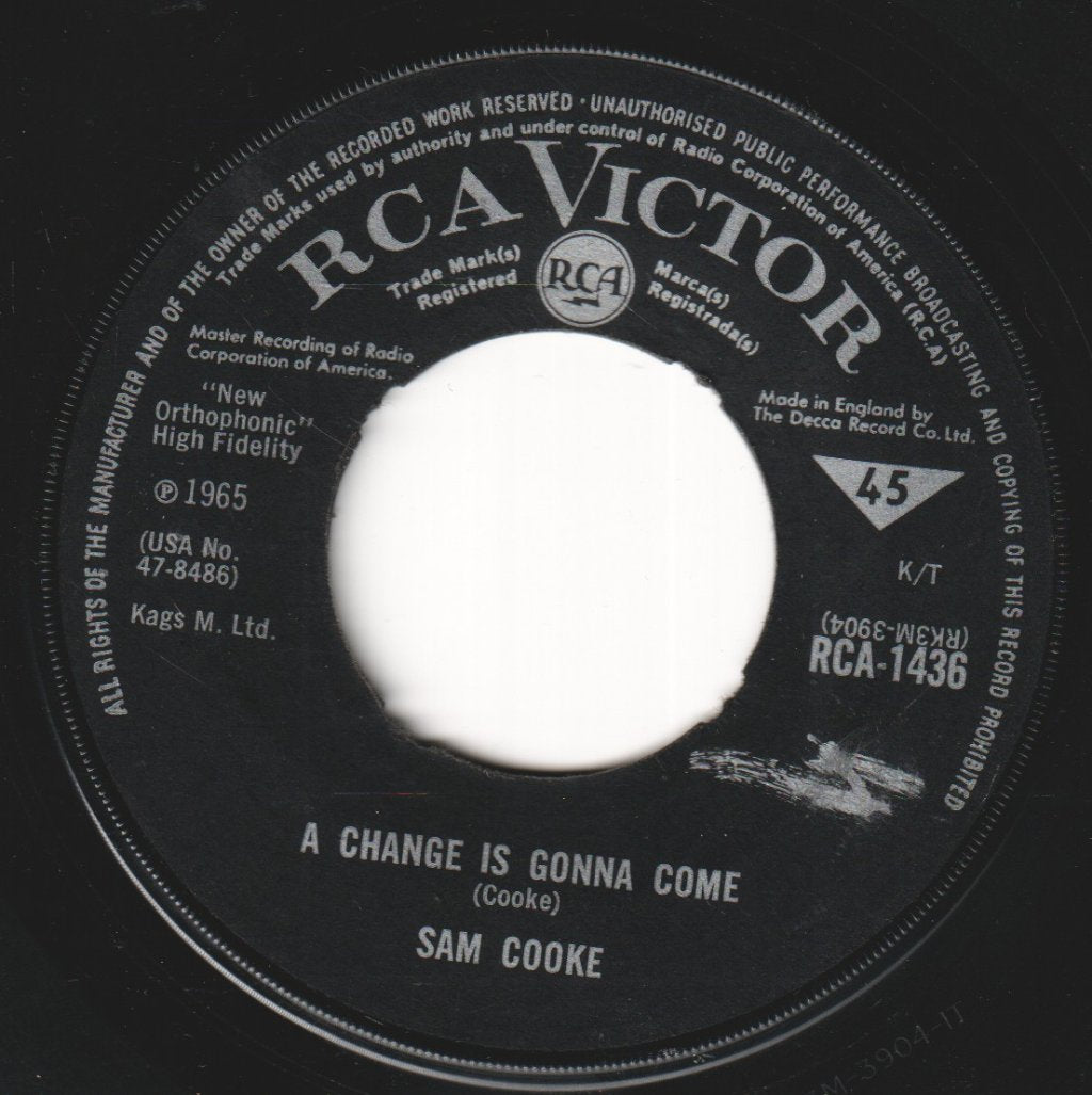 Sam Cooke - Shake - 7 Inch
