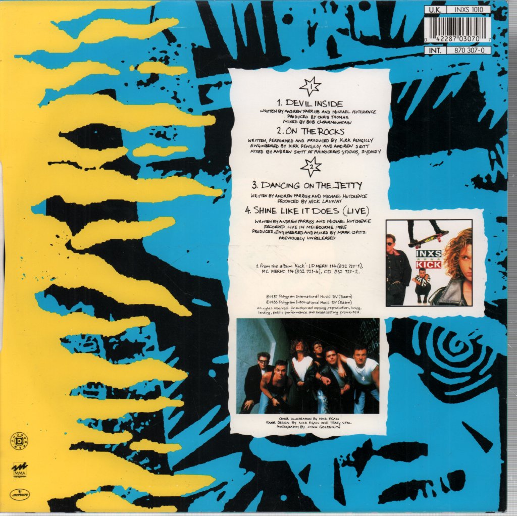 INXS - Devil Inside - 10 Inch