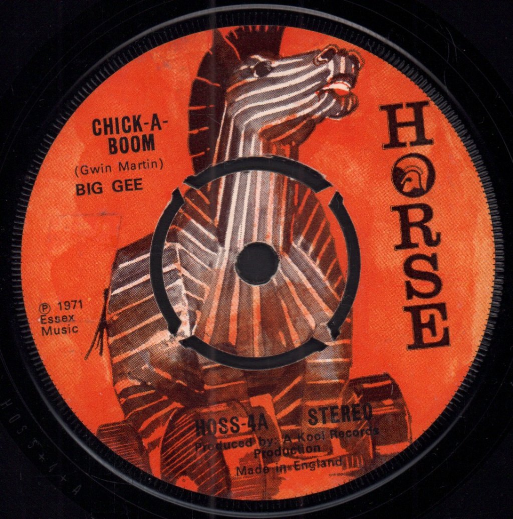 Big Gee - Chick-A-Boom - 7 Inch