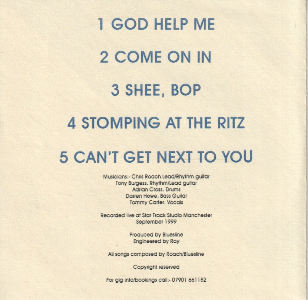 Bluesline - come on in - Cdr