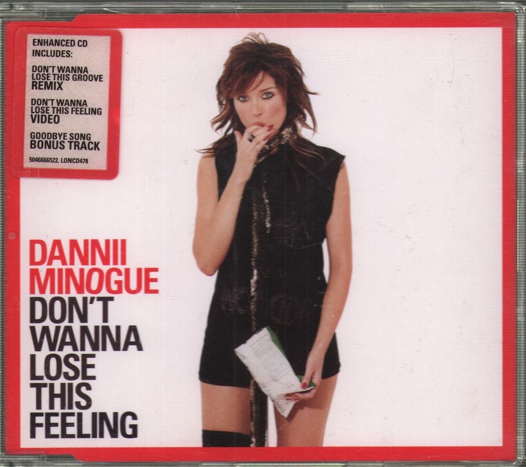 Dannii Minogue - Don't Wanna Lose This Feeling - Cd