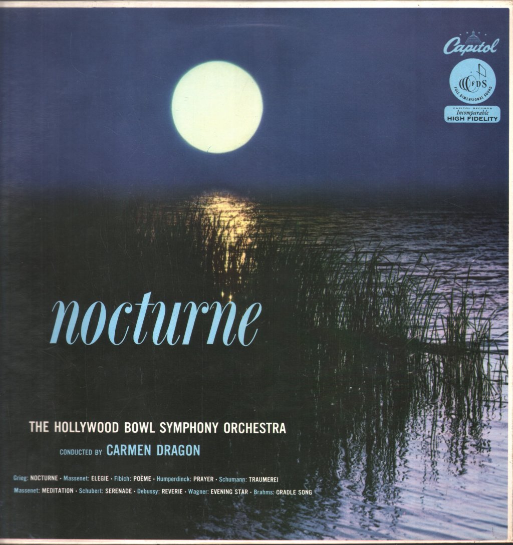 Carmen Dragon / Hollywood Bowl Symphony Orchestra - Nocturne - Lp