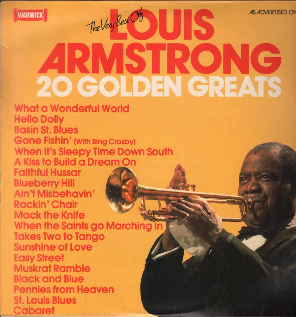 Louis Armstrong - 20 Golden Greats - Lp