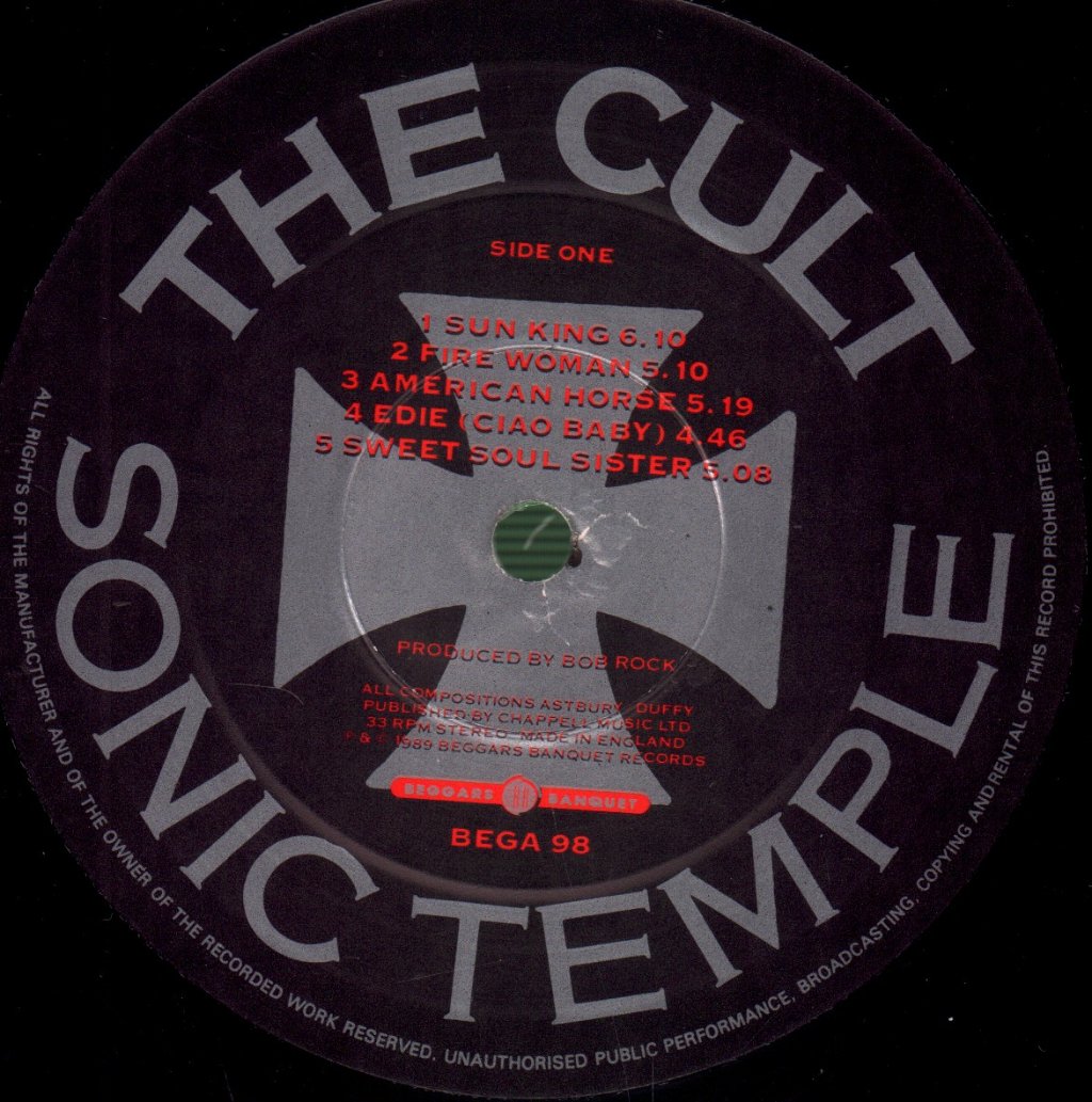 Cult - Sonic Temple - Lp